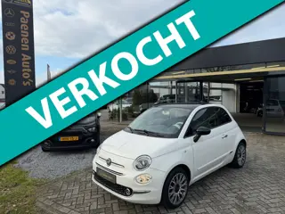 Fiat 500 1.2|Pano|Sensor|Leder|City