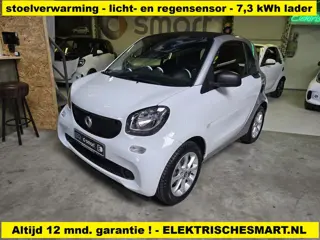 Smart Fortwo EQ - 7,3 kWh lader 32 amp - stoelverwarming - licht- en regensensor - zeer nette staat