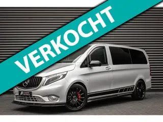 Mercedes-Benz Vito 136PK LANG JB- EDITION FULL BLACK / AMG / SPOILER / VERLAGINGSVEREN / NAVIGATIE /