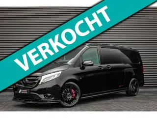Mercedes-Benz Vito 190PK EXTRA LANG JB- EDITION FULL BLACK / AMG / SPOILER / VERLAGINGSVEREN / NAVIG