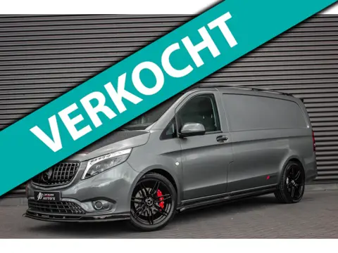 Mercedes-Benz Vito 215PK JB- EDITION FULL BLACK / AMG / SPOILER / VERLAGINGSVEREN / NAVIGATIE / CLIM