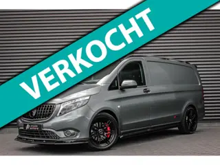 Mercedes-Benz Vito 136PK JB-EDITION FULL BLACK / AMG / SPOILER / VERLAGINGSVEREN / NAVIGATIE / CLIMA