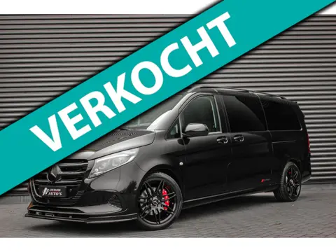 Mercedes-Benz Vito 119 CDI L3 SPORT DUBBEL CABINE / DC / BPM VRIJ / FULL BLACK / 2X SCHUIFDEUREN / A