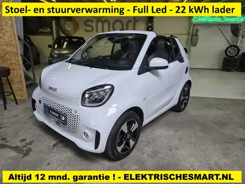Smart Fortwo cabrio EQ Comfort - winterpakket - Full Led - camera - 12 mnd. garantie