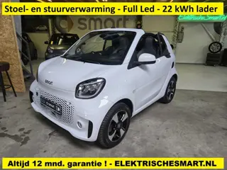 Smart Fortwo cabrio EQ Comfort - winterpakket - Full Led - camera - 12 mnd. garantie