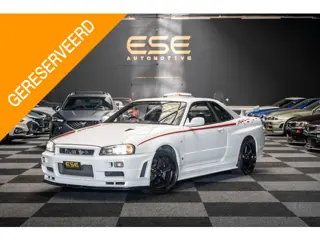 Nissan Skyline R34 GTR V-spec II QM1 White