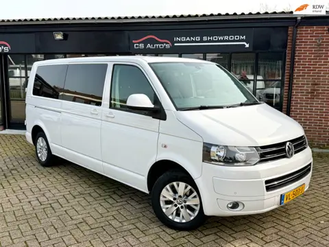 Volkswagen Transporter 2.0 TDI|140pk|L2|automaat|leder|airco|cruise.control|dubbel cabine|marge|voll