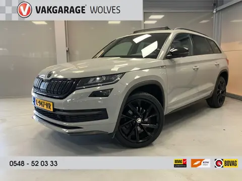 Skoda Kodiaq Sportline Business 1.5TSi DSG | 7 Zitplaatsten | Panoramadak | 20' Zwarte Lichtmetalen 