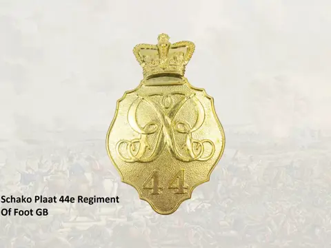 Helmplaat,Shako,Engeland,GB,44,Regiment,Of,Foot,Infanterie