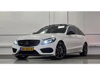 Mercedes-Benz C-klasse Estate AMG 43 4MATIC 100% Dealer onderhouden Pano/Sportuitlaat/