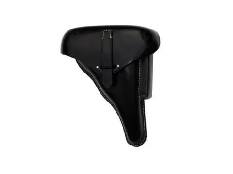 Holster,Duitsland,WWII,P38,Leder,Zwart