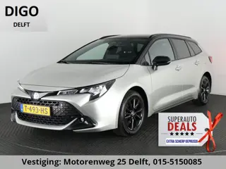 Toyota Corolla Touring Sports HYBRID 140 BI-TONE ACTIVE GARANTIE TOT 06-2033 NAVIGATIE . ACHTERUITRI