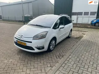 Citroen Grand C4 Picasso 2.0-16V Exclusive EB6V 7p. Automaat Leder Bekleding Pdc Voor En Achter Pano