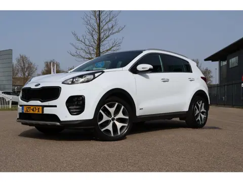 Kia SPORTAGE Kia Sportage 1.6 T-GDI 4WD GT-Line First Edition | Automaat | Leder | Stoelverwarming +