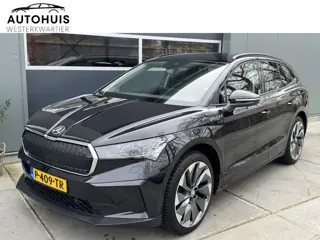 Škoda Enyaq iV 60 Intro 180pk 58 kWh Leer Camera Assistentie pakket Stoel - stuurverwarming