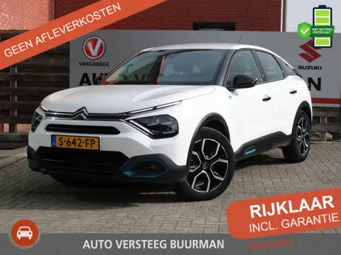 Citroen Ë-C4 Feel 50 kWh Met batterijcertificaat, Achteruitrijcamera, Parkeersensoren, Bluetooth, Cr