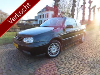 Volkswagen Golf Cabriolet 2.0 Highline Leer Stuurbekrachtiging 15 inch BBS Velgen