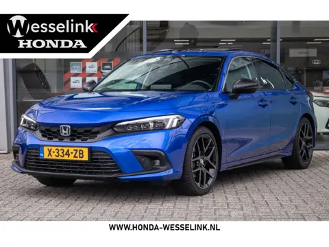 Honda Civic 2.0 e:HEV Advance Hybrid - All season | Trekhaak | Eerste eig. | Schuifdak