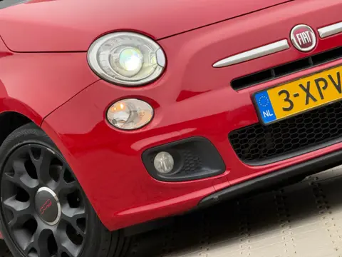 Fiat 500 C -TwinAir Turbo 500S Automaat - Rosso Passione - Superleuk