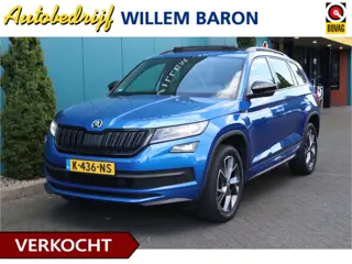 Škoda Kodiaq 1.5 TSI DSG AUT. Sportline Business PANO|TREKH|MEMORY|CARPLAY|STOEL/STUURVERW|NAV|CRUIS