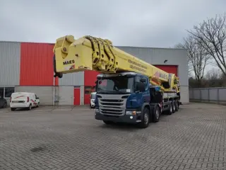 Scania P450 / 10X4 / RETARDER / PALFINGER P900 / 90 METER HEIGHT / ONLY:87832 KM / 2XBIG AXLE / EURO