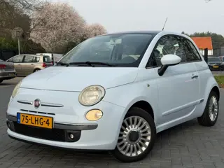 Fiat 500 1.2 Lounge/Airco/Pano/LMV/NAP/Elekt. Raam