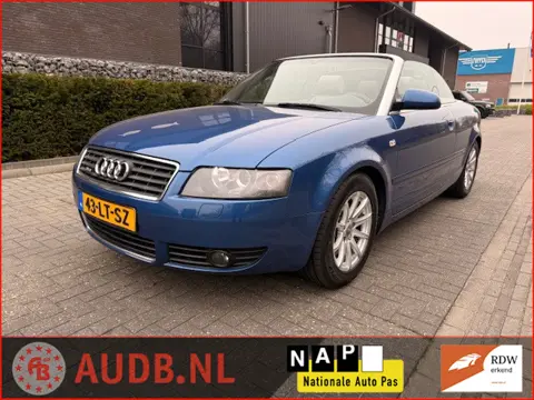 Audi A4 Cabriolet 3.0 V6 Exclusive|AUTOMAAT|VOL LEDER|S-LINE| DEALER ONDERHOUDEN|