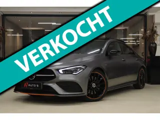 Mercedes-Benz CLA-klasse 220 ORANGE Edition AMG Line PANO/NAVI/DODEHOEK/LANEASSIST/SFEER/CAM/LEER/BO