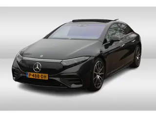 Mercedes-Benz EQS 450+ AMG Line 108 kWh / Trekhaak / Panoramadak / 360Camera / Head-up / Achterasbes