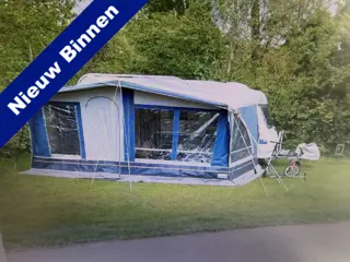 Hobby de luxe easy 450 UF – nette en complete caravan Vakantie klaar !!