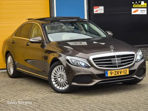 Mercedes-Benz C-klasse 200 Ambition / Aut / NAP / Navi / Ecc / Leder / Cruise Control / Open Panoram