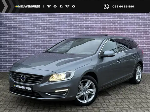 Volvo V60 1.5 T3 Summum | Trekhaak | Adaptief | BLIS | Standkachel | Camera | Leder | Volvo on Call 