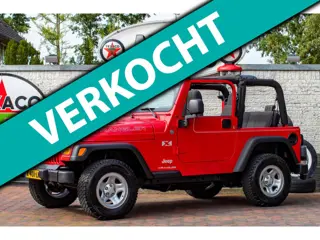 Jeep Wrangler 4.0i 6-cill TJ Youngtimer One Of A Kind!