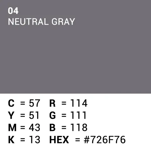 Superior Achtergrondpapier Neutral Grey 1.35m x 11m