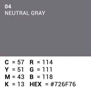 Superior Achtergrondpapier Neutral Grey 1.35m x 11m