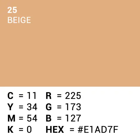 Superior Achtergrondpapier Pongee 1.35m x 11m