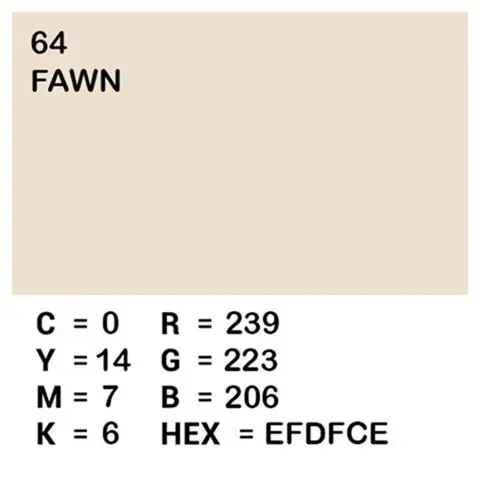 Superior Achtergrondpapier Fawn 1.35m x 11m