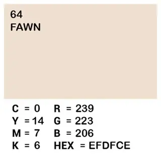 Superior Achtergrondpapier Fawn 1.35m x 11m