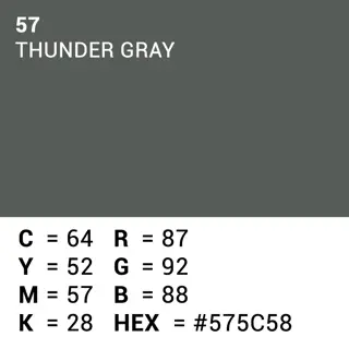Superior Achtergrondpapier Thunder Grey 1.35m x 11m