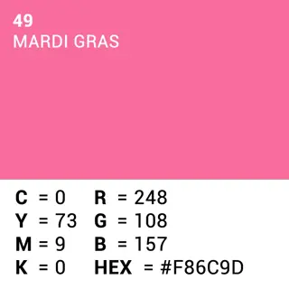 Superior Achtergrondpapier Mardi Gras 1.35m x 11m
