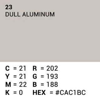 Superior Achtergrondpapier Dull Aluminium 2.72m x 11m