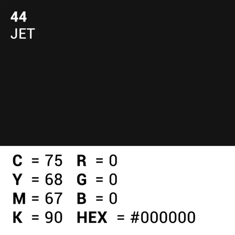 Superior Achtergrondpapier Jet Zwart 2.72m x 11m