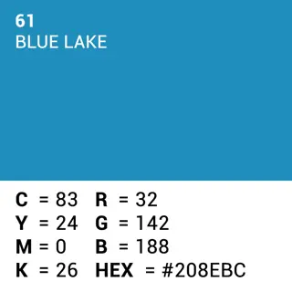 Superior Achtergrondpapier Blue Lake 2.72m x 11m