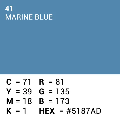 Superior Achtergrondpapier Marine Blue 2.72m x 11m