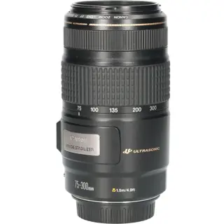 Tweedehands Canon EF 75-300mm f/4.0-5.6 IS USM CM6236