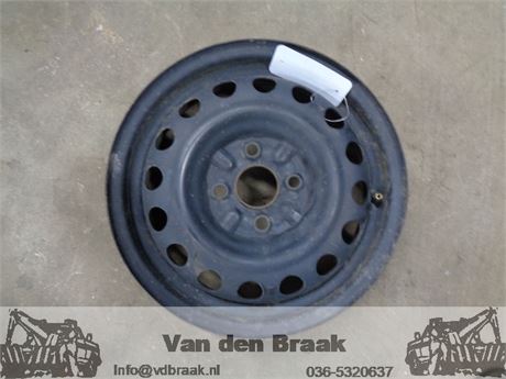 Citroen C1 2005-2014 Stalen velg 14 inch