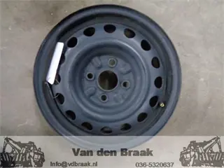 Citroen C1 2005-2014 Stalen velg 14 inch