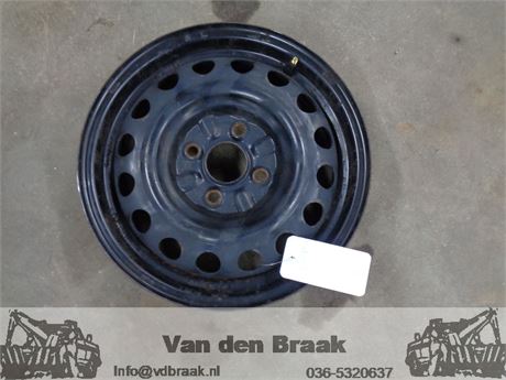 Citroen C1 2005-2014 Stalen velg 14 inch