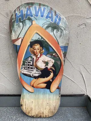 WANDDECORATIE GIRL CALIFORNIA NIEUW