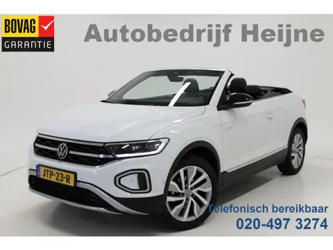 Volkswagen T-Roc Cabrio 1.5 TSI 150PK DSG STYLE VIRTUAL/NAVI/CARPLAY FABRIEKS GARANTIE